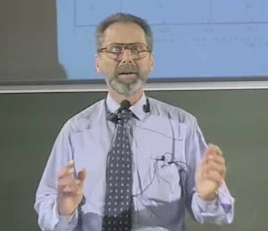 Yves Meyer at the Conservatoire national des arts et métiers in 2000