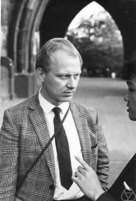 Jürgen Moser in Tokyo in 1969, photographed by Konrad Jacobs