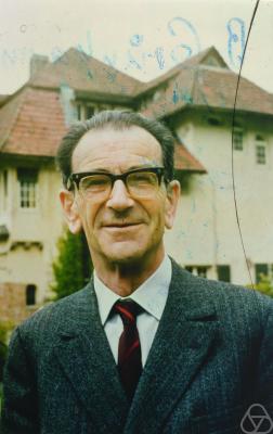 Werner Fenchel, photographed at Oberwolfach in 1972