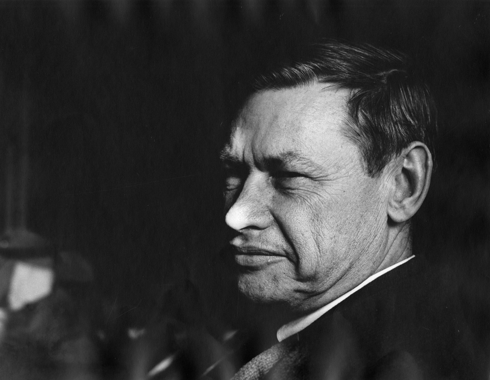 Portrait of Marshall H. Stone in profile