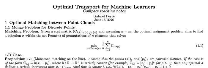 Compact handout snippet